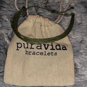 solid sage green pura vida bracelet